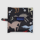 Baggu Reusable Recyclable Standard Bag  - Horse Cut-Outs packed