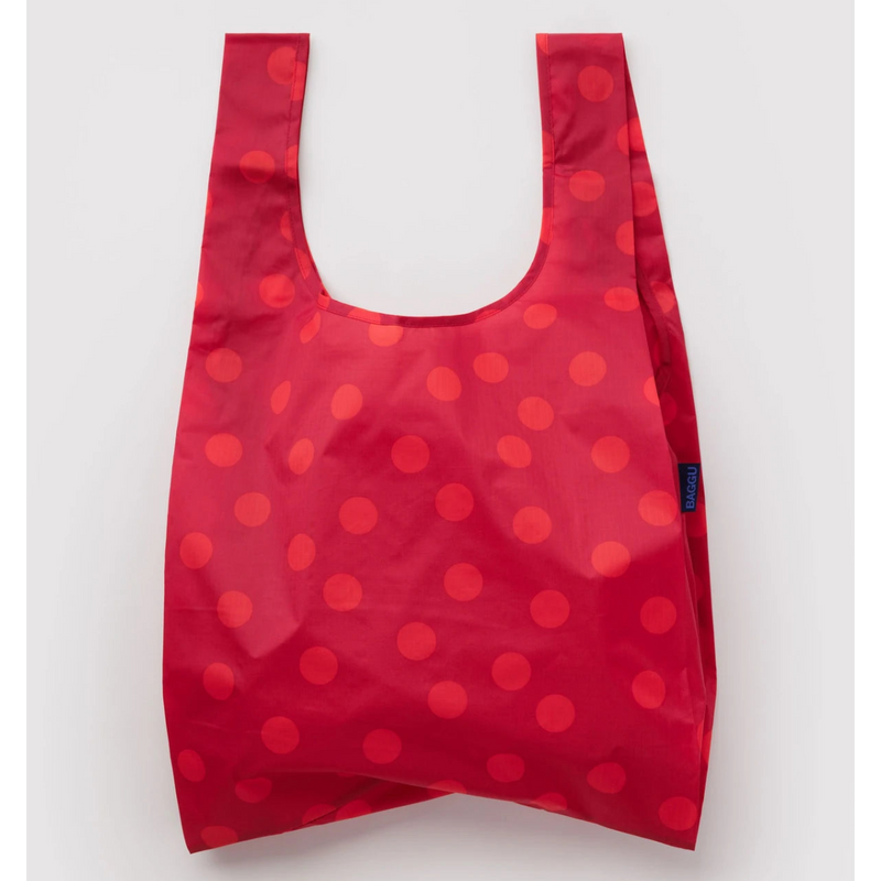 Baggu Standard Reusable Bag - Red Polka Dot
