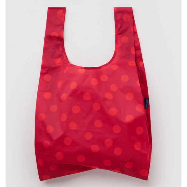 Baggu Standard Reusable Bag - Red Polka Dot