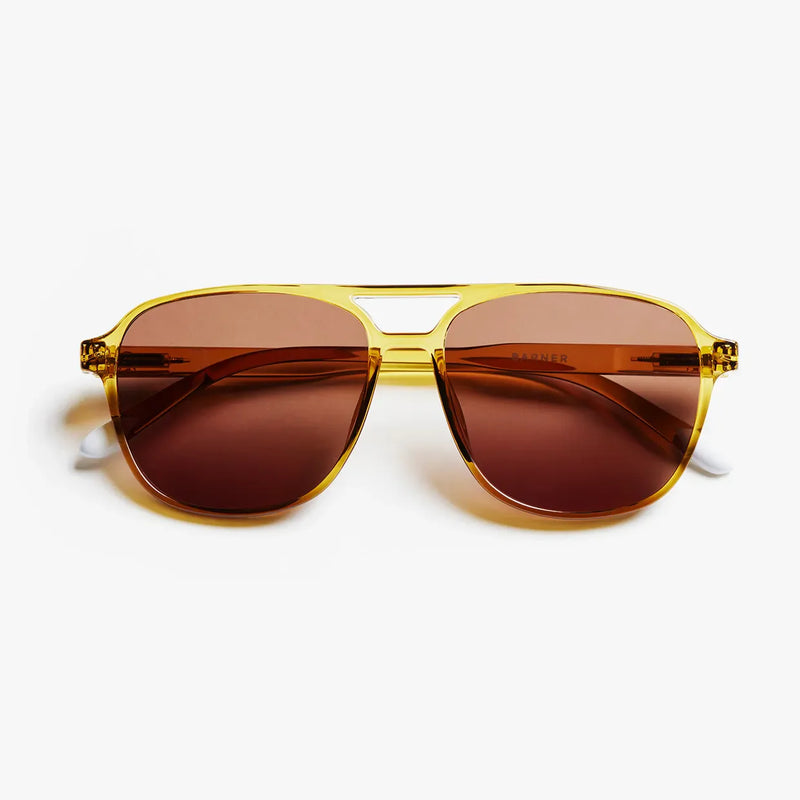 Barner Sunglasses Brad Glossy Ecru Olive