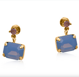 Big Metal London Bellas Gems Earrings