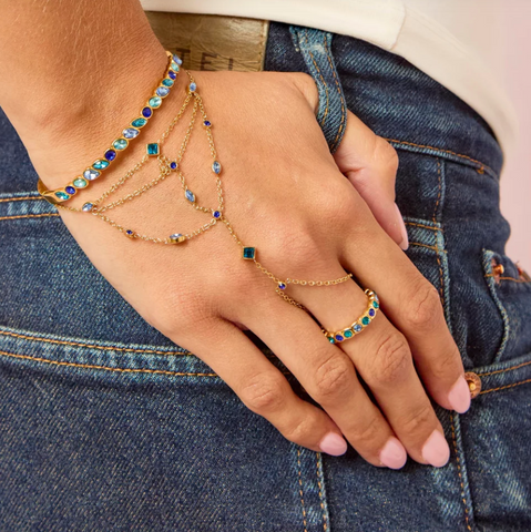 files/Bijoux_De_Mimi_Malin_Blue_and_Gold_Waterproof_Bangle_stack.png