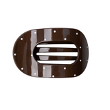 Black Colour - Milla Hair Claw - Espresso