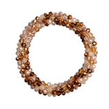 Black Colour - Nanna Bracelet - Brown Mix