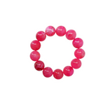 Black Colour Milova Bracelet - Pink