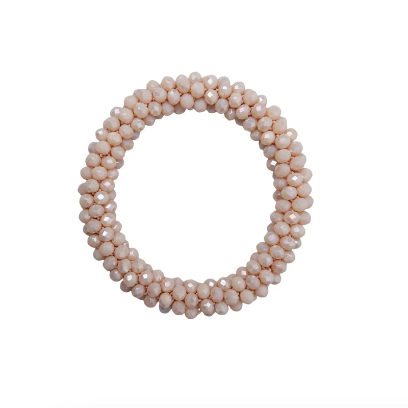 Black Colour Nanna Bracelet - Latte