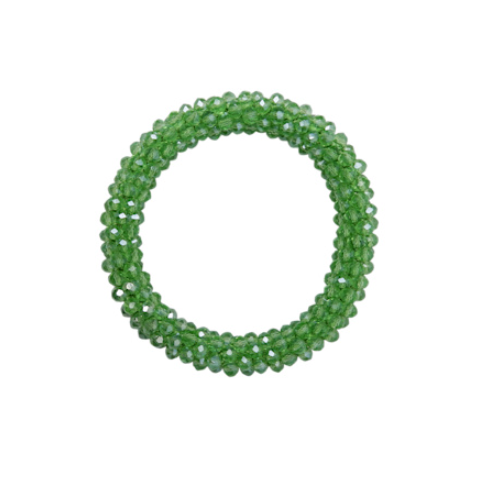 Black Colour Nanna Bracelet - Spring Green