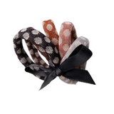 Black Colour Tanisha Hair Bands - Multi Mix