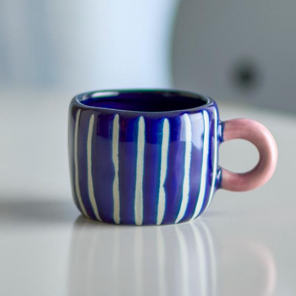 Bloomingville Nini Cup - Blue Stripes