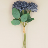 Blue Mini Dahlia Pick Bunch Of 3