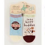 Blue Q 'Dog Lover Jr./ Itty Bitty Buddies' Baby Socks