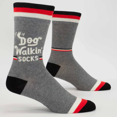Blue Q 'Dog Walkin' Men's Socks