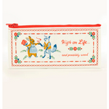 Blue Q 'High On Life...And Possibly Weed' Pencil Case