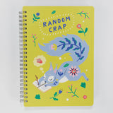 Blue Q 'Random Crap' 6 x 8 Spiral Notebook