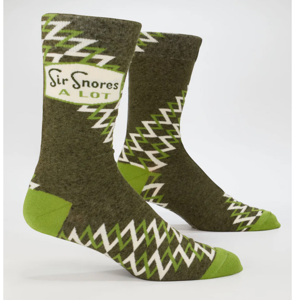 Blue Q 'Sir Snores A Lot' Men's Socks