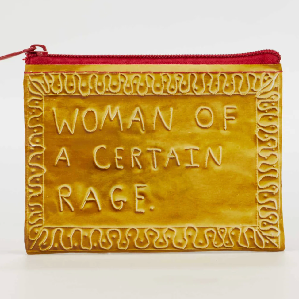 Blue Q 'Woman Of A Certain Rage' Coin Purse