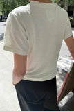 Le Bon Shoppe - Bo Linen Blend Tee - Salt