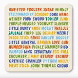 Boy Bits Coaster