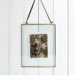 Brass Hanging Frame Portrait 25 x 20 cm