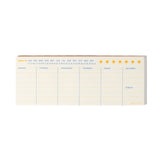 Bromstad Trading Co Weekly Planner Notepad Open