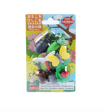 Bug themed erasers