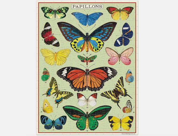 Butterflies Mini Puzzle - full 240 Piece Jigsaw 