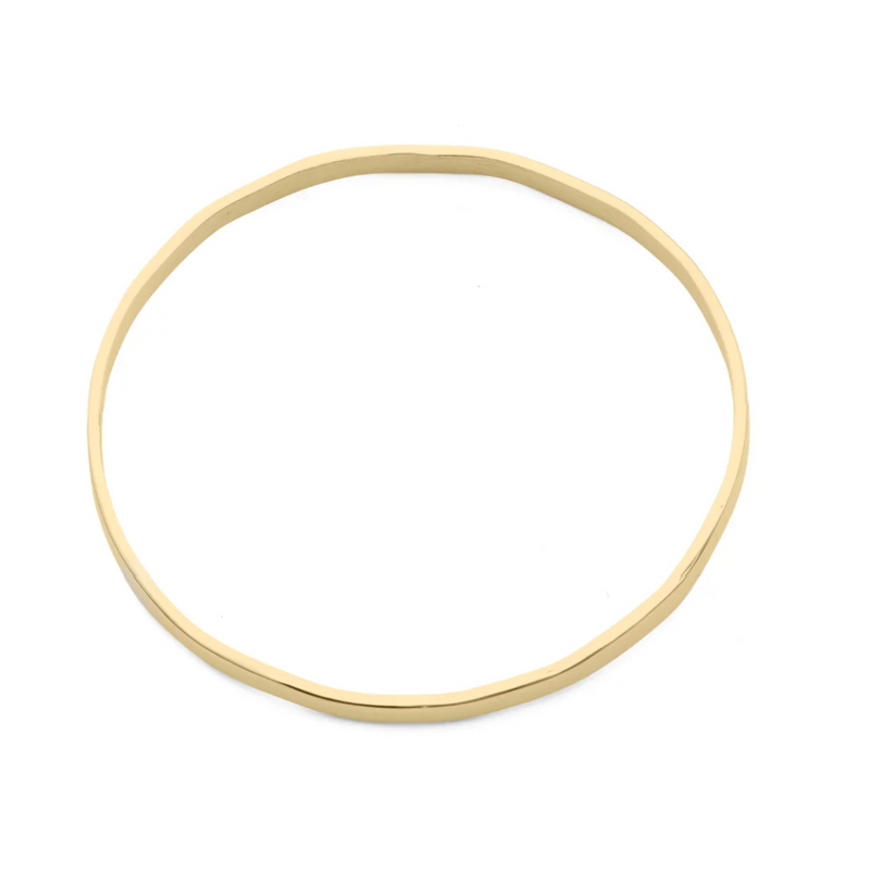 By Rae Hammered Bangle