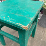 Vintage Green Side Table