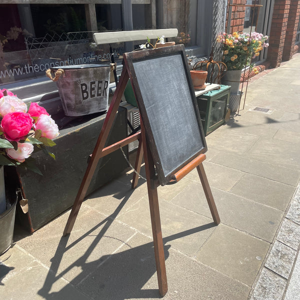 Vintage children’s blackboard left side 