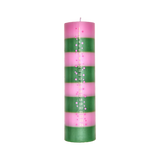 Advent Candle Striped