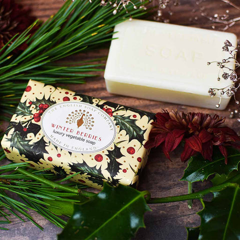Winter Berries Christmas Soap
