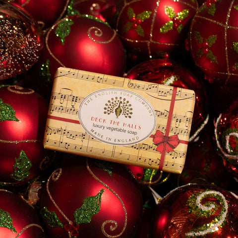 Deck the Halls Christmas Soap