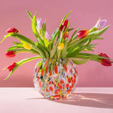 Ian Snow Cheena Round Hurricane Vase