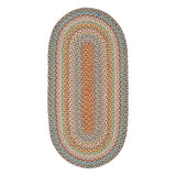 The Braided Rug Company - Carnival Oval Rugs