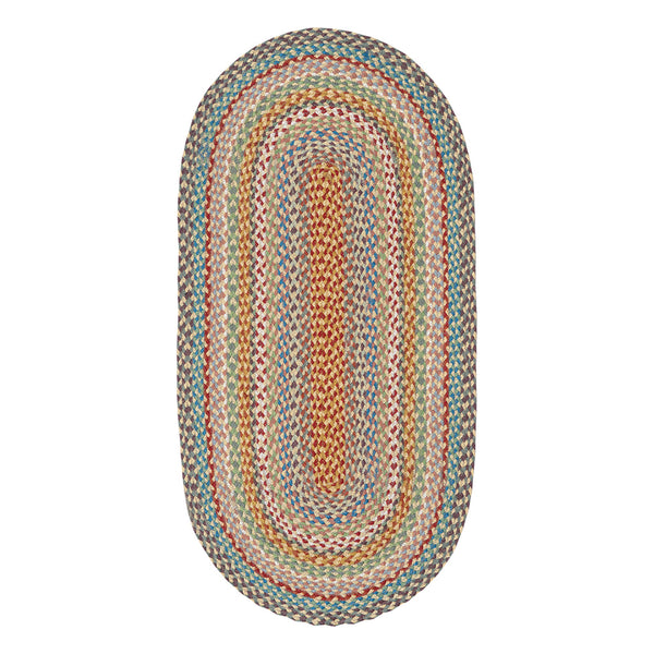 The Braided Rug Company - Carnival Oval Rugs