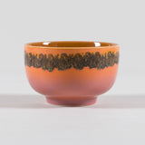 Ceramic Noodle Bowl Peach HK Living