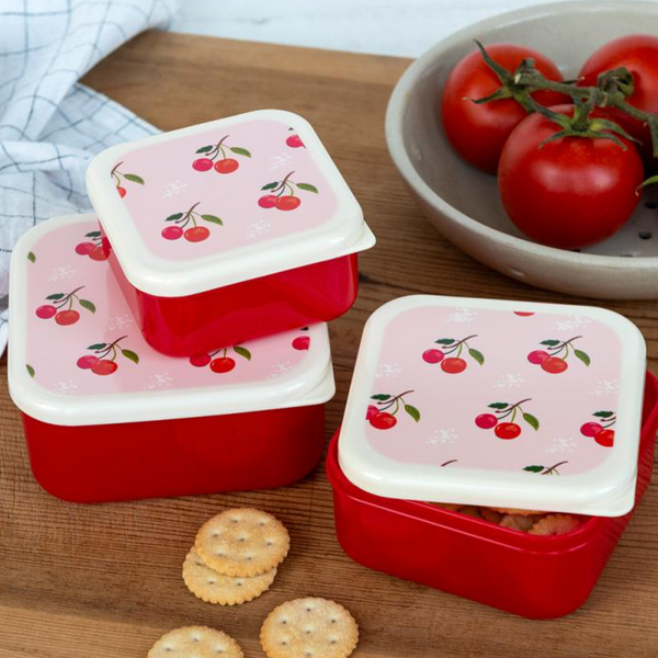 Cherry Snack Boxes All three