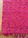 Chindi Rug Red & Pink 60 x 90cm Close