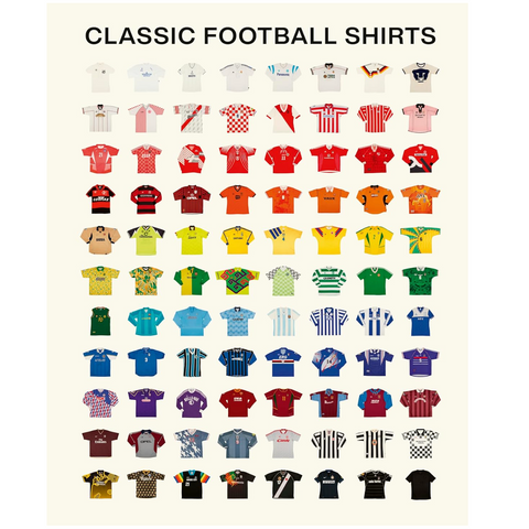Classic Football Shirts Books