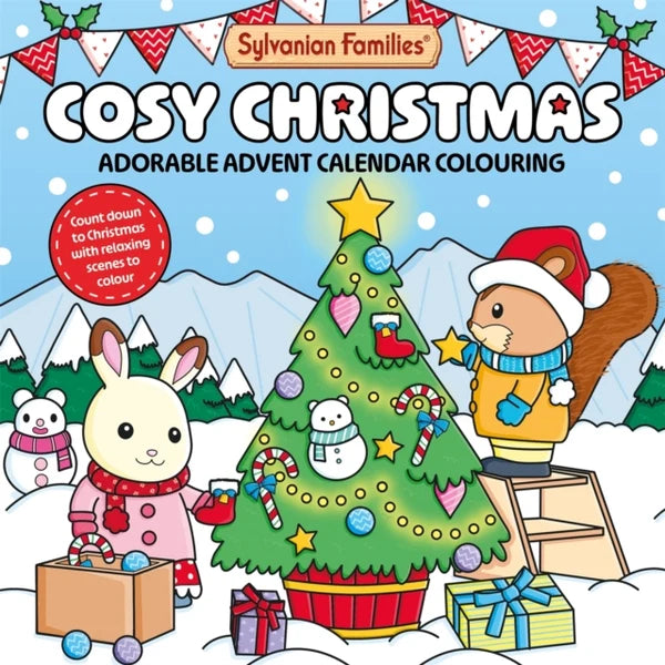 Cosy Christmas Sylvanian Families Colouring Book