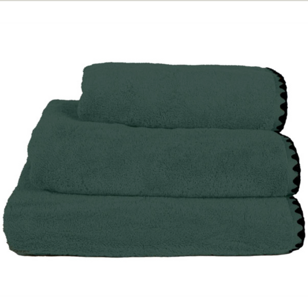 Cotton Bath Towel in Pigeon Green