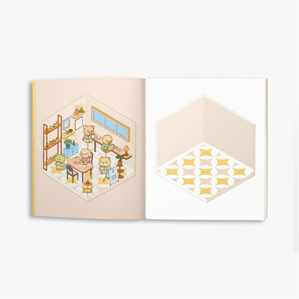 Cute 'n' Cozy Sticker Therapy - Coffee Shopss