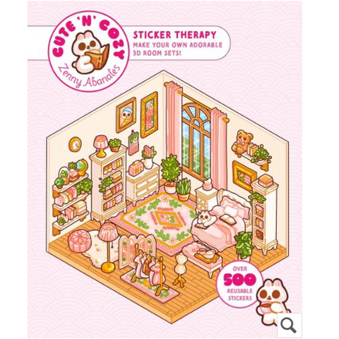 Cute 'n' Cozy Sticker Therapy