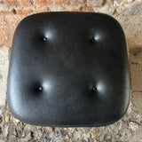 Mid Century 1960s Leather Footstool