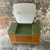 Mid Century Advance Painted Dressing Chest