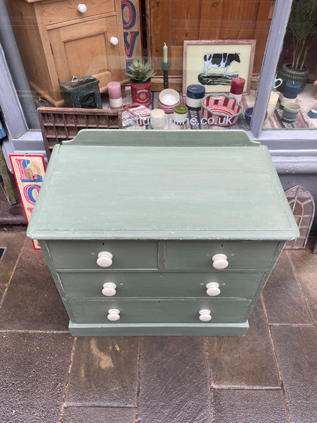 Antique Painted Chest Of Drawers