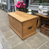 Antique Pine Blanket Box