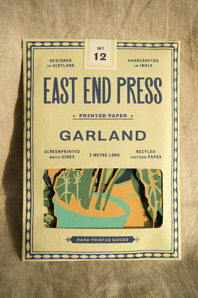East End Press House Plants Sewn Garland