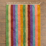 Daisy Snow Beryl Striped Recycled Rug