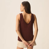 Des Petits Hauts Carlota Sweater - Chocolate